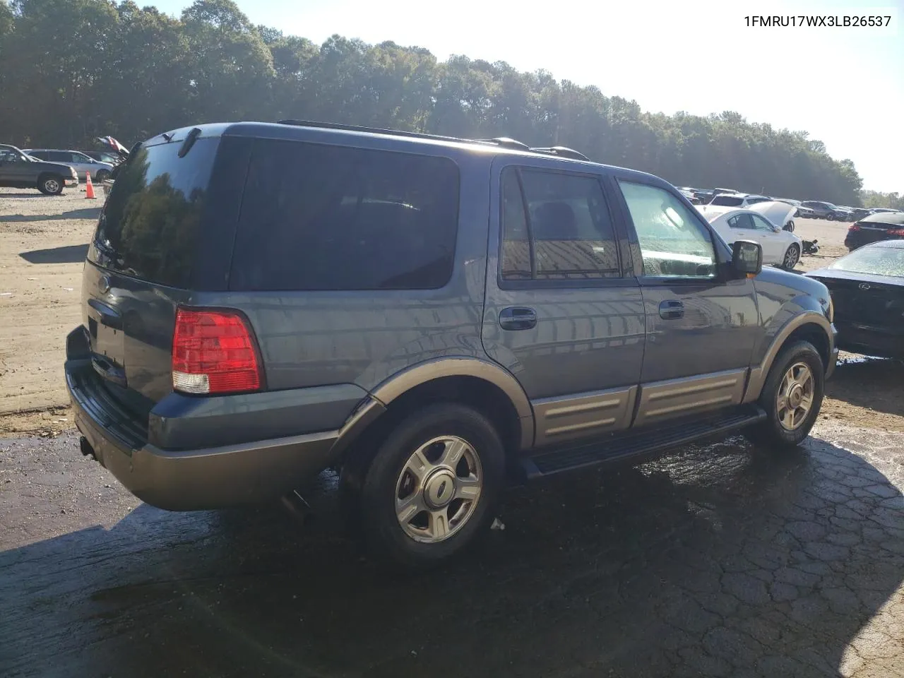 2003 Ford Expedition Eddie Bauer VIN: 1FMRU17WX3LB26537 Lot: 75694794