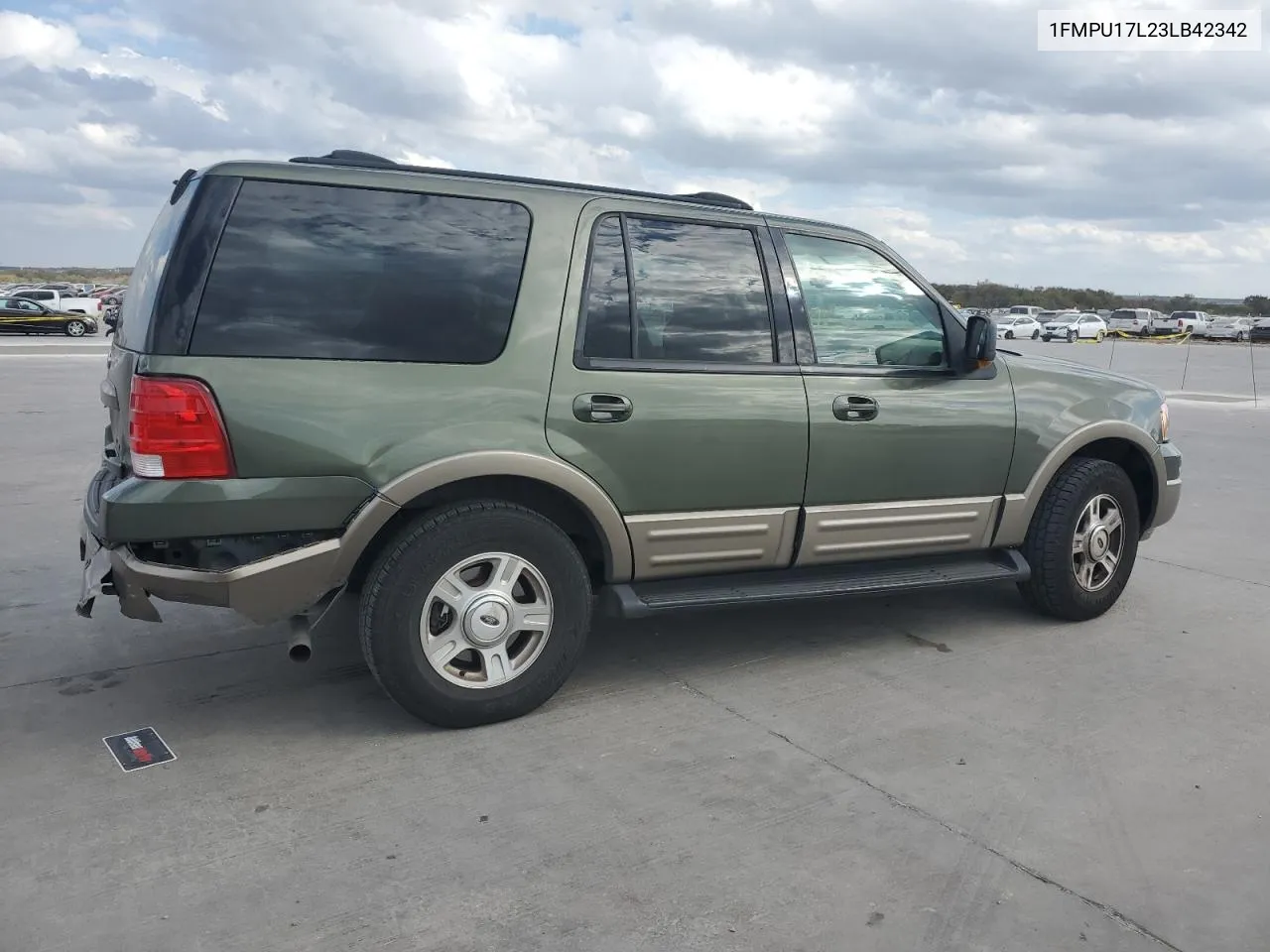 2003 Ford Expedition Eddie Bauer VIN: 1FMPU17L23LB42342 Lot: 77851564