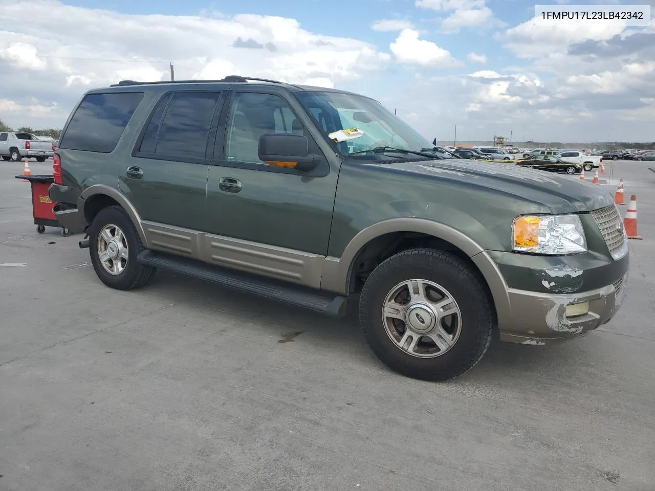 2003 Ford Expedition Eddie Bauer VIN: 1FMPU17L23LB42342 Lot: 77851564