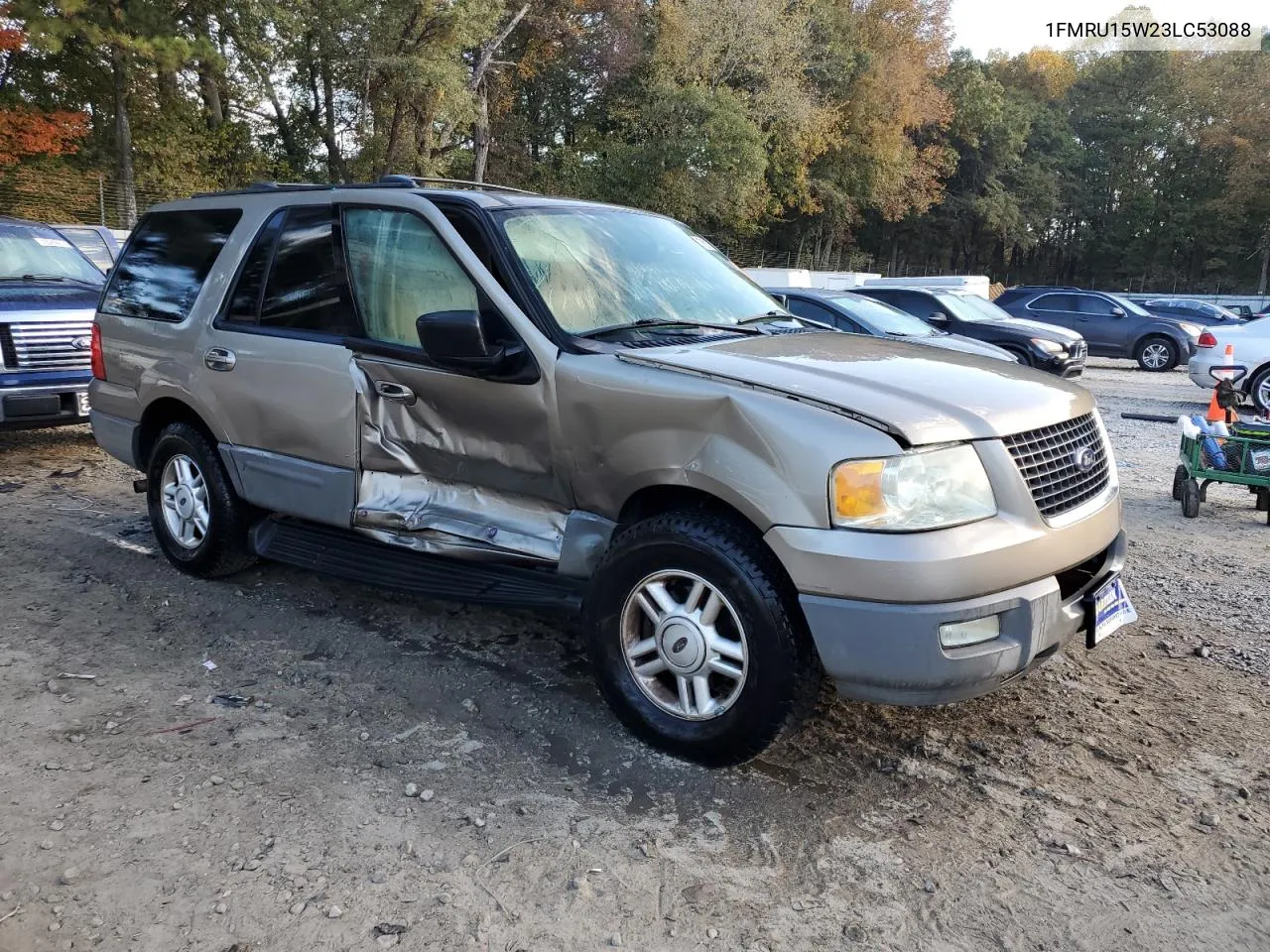 2003 Ford Expedition Xlt VIN: 1FMRU15W23LC53088 Lot: 78215094