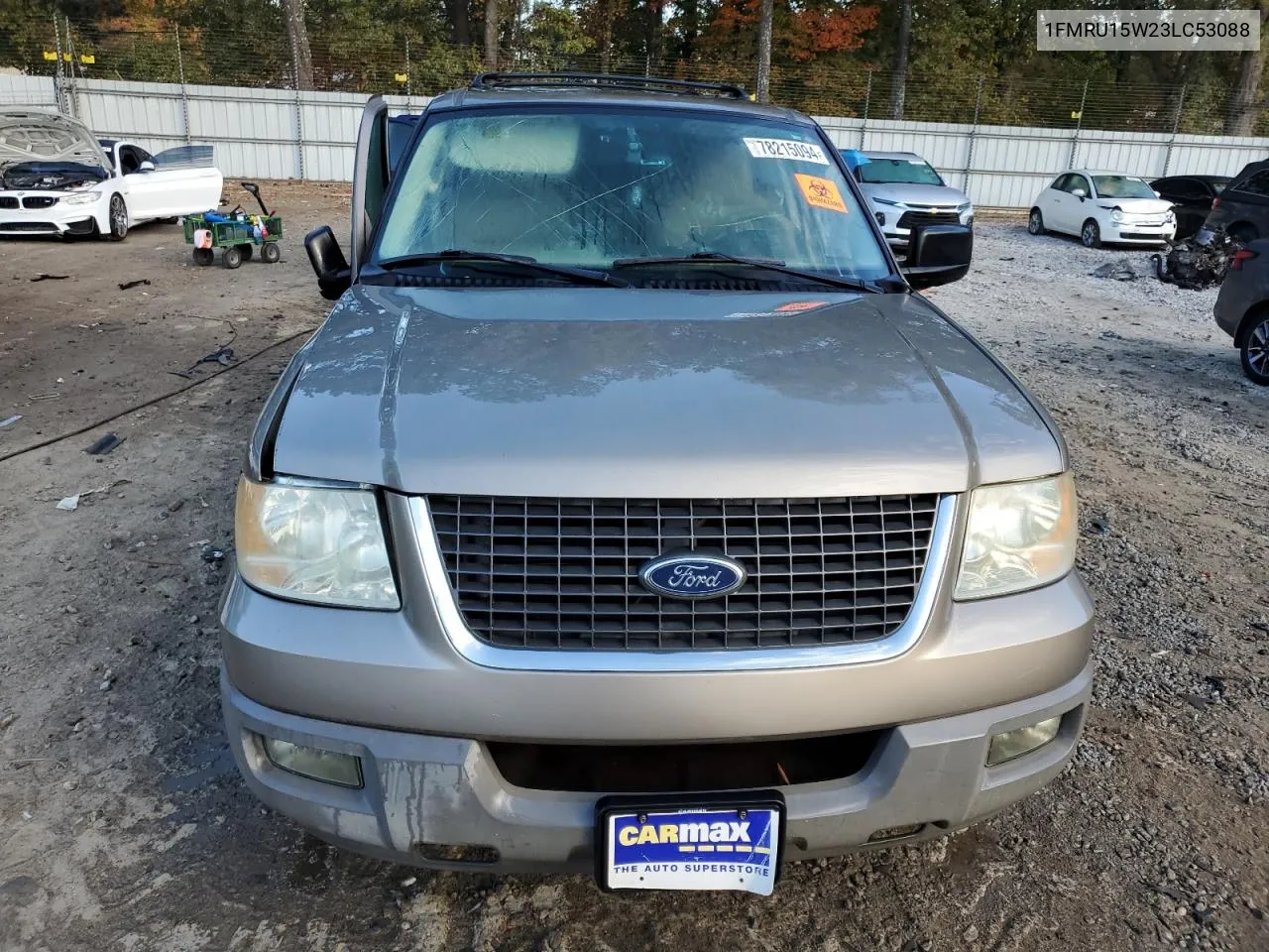 2003 Ford Expedition Xlt VIN: 1FMRU15W23LC53088 Lot: 78215094