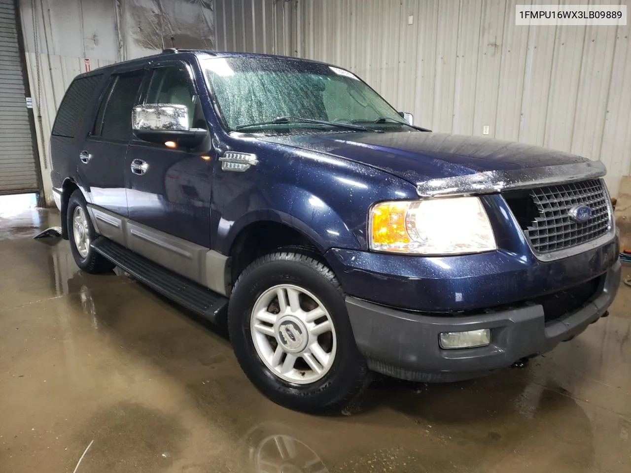 2003 Ford Expedition Xlt VIN: 1FMPU16WX3LB09889 Lot: 78400864