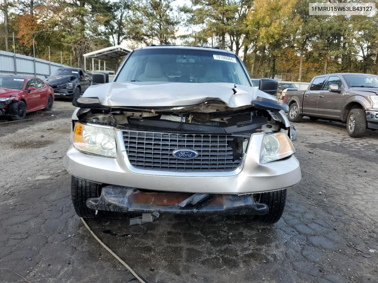 1FMRU15W63LB43127 2003 Ford Expedition Xlt