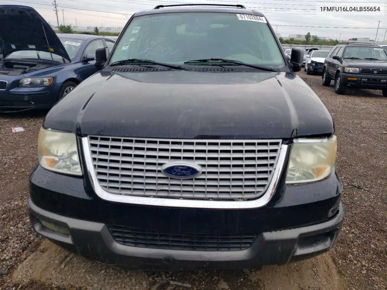 2004 Ford Expedition Xlt VIN: 1FMFU16L04LB55654 Lot: 67102884