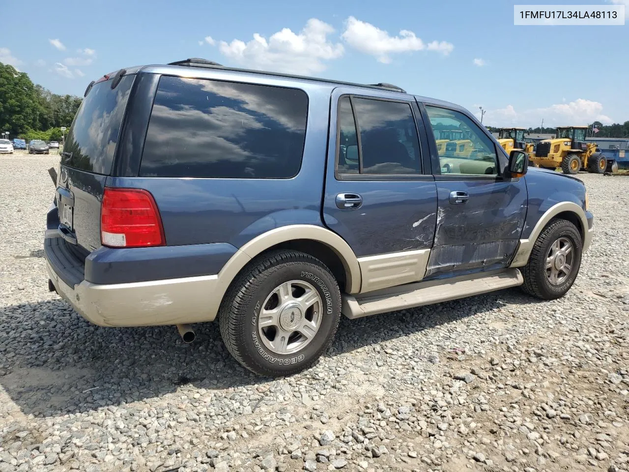 2004 Ford Expedition Eddie Bauer VIN: 1FMFU17L34LA48113 Lot: 68609844