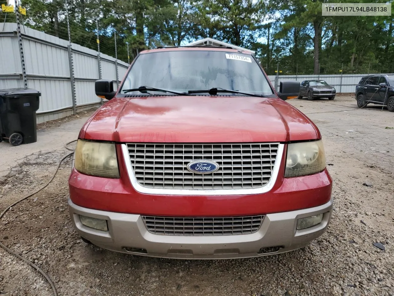 2004 Ford Expedition Eddie Bauer VIN: 1FMPU17L94LB48138 Lot: 71157354