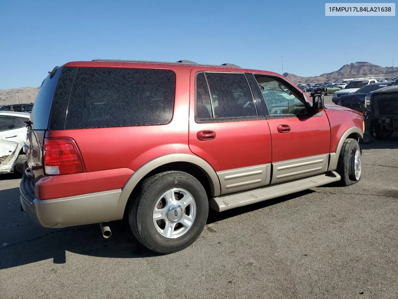 2004 Ford Expedition Eddie Bauer VIN: 1FMPU17L84LA21638 Lot: 73250054