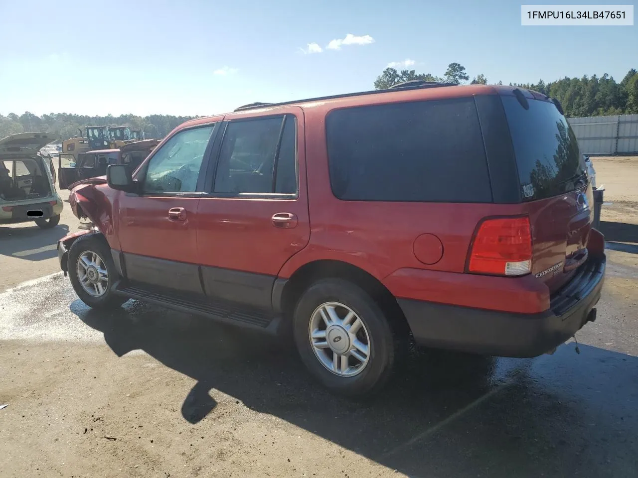 2004 Ford Expedition Xlt VIN: 1FMPU16L34LB47651 Lot: 73653334