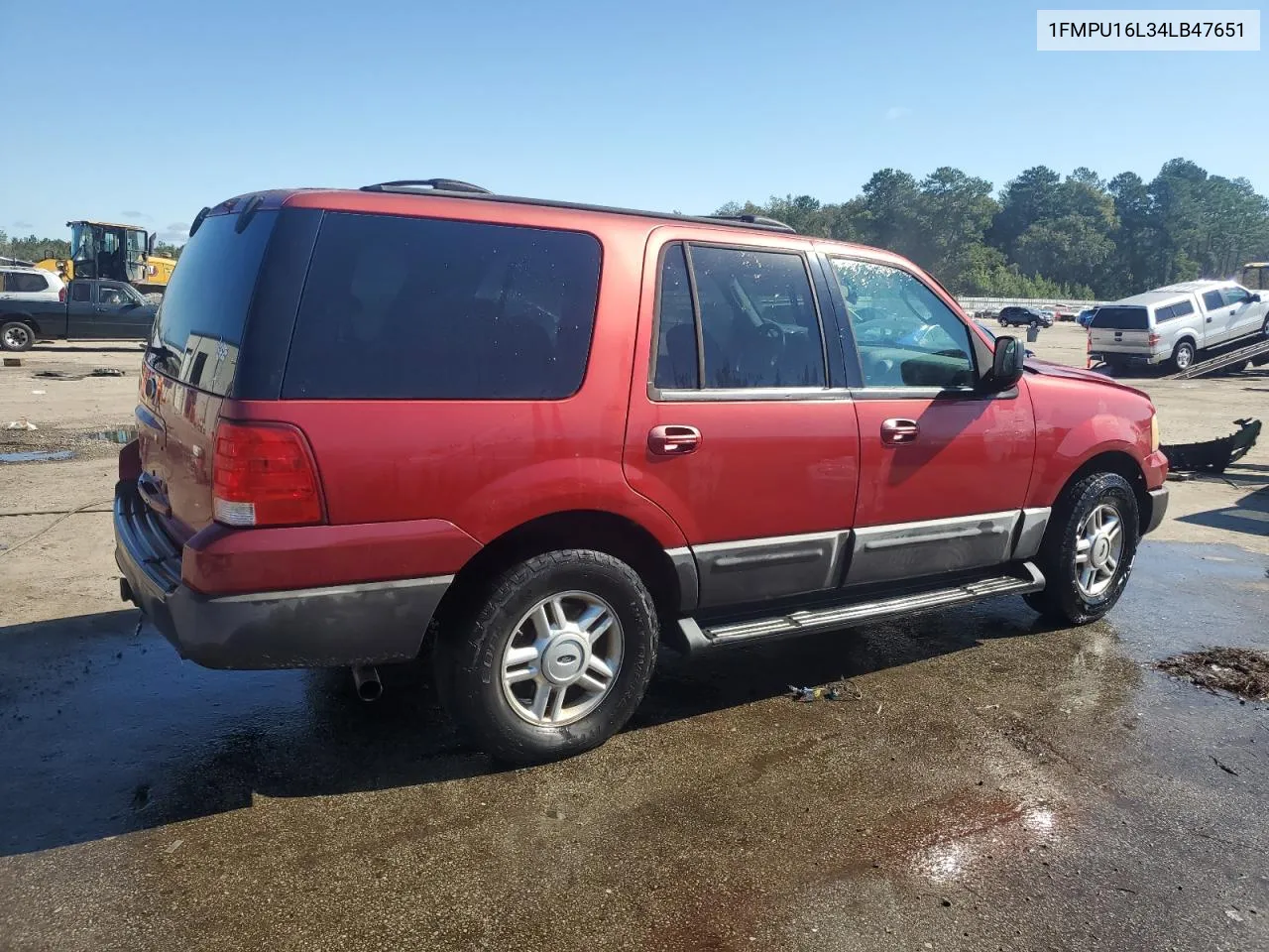 2004 Ford Expedition Xlt VIN: 1FMPU16L34LB47651 Lot: 73653334