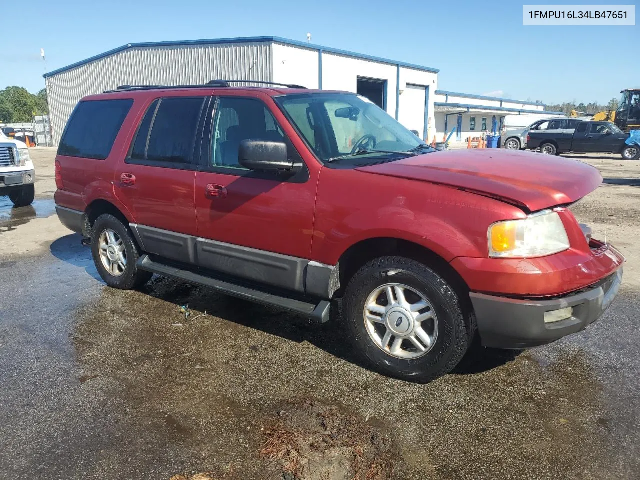 2004 Ford Expedition Xlt VIN: 1FMPU16L34LB47651 Lot: 73653334