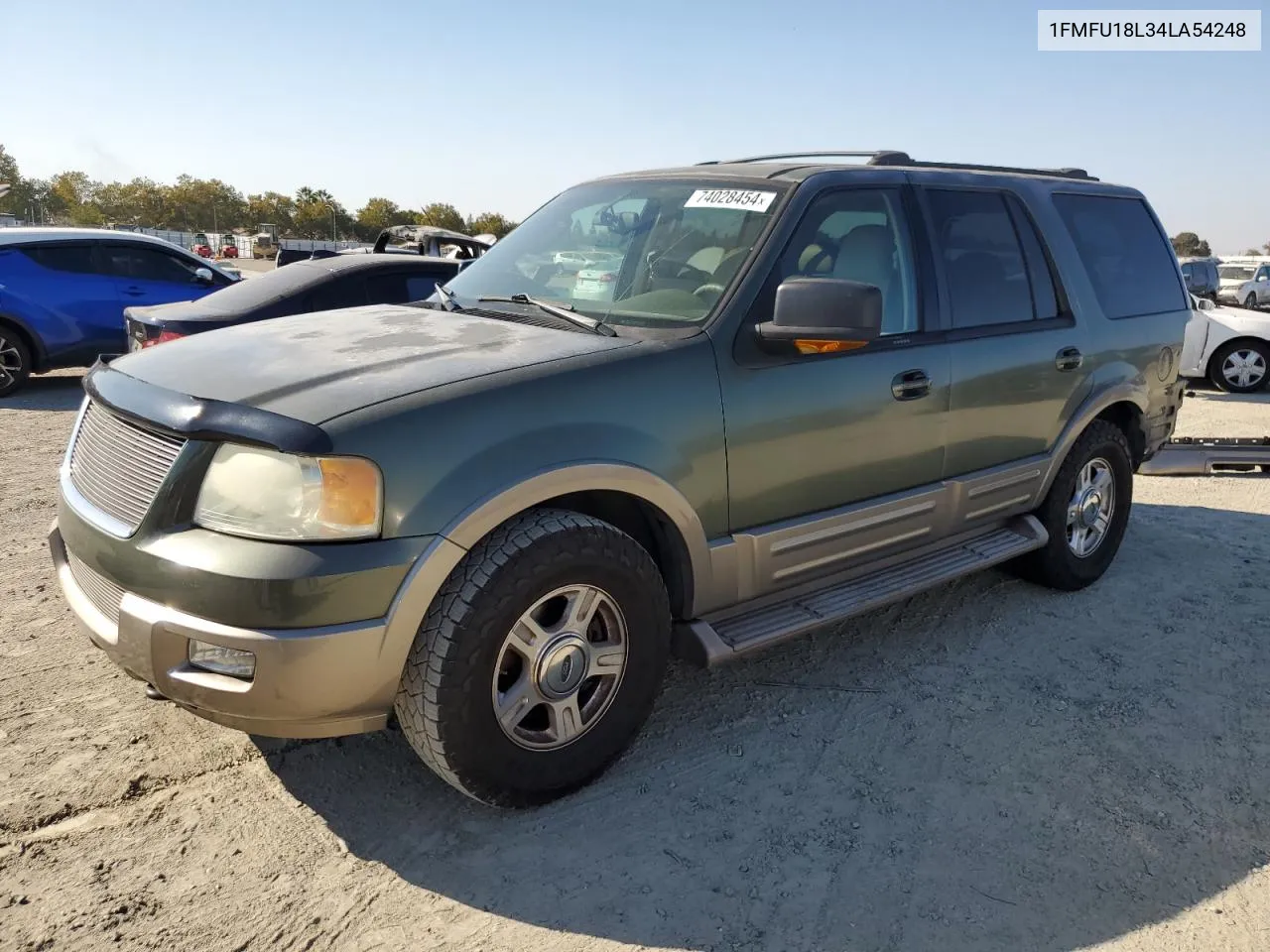 1FMFU18L34LA54248 2004 Ford Expedition Eddie Bauer