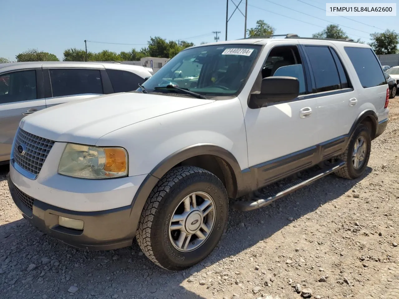 2004 Ford Expedition Xlt VIN: 1FMPU15L84LA62600 Lot: 74402704