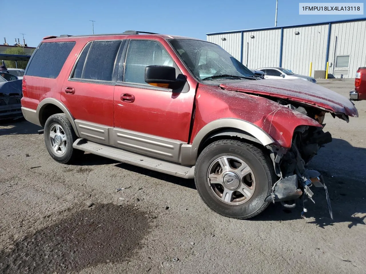 2004 Ford Expedition Eddie Bauer VIN: 1FMPU18LX4LA13118 Lot: 74618964