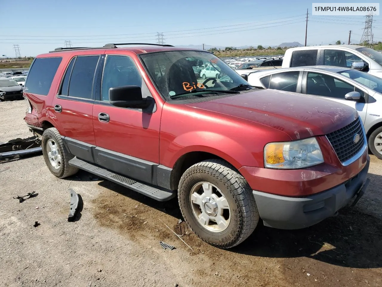 2004 Ford Expedition Xls VIN: 1FMPU14W84LA08676 Lot: 74641014