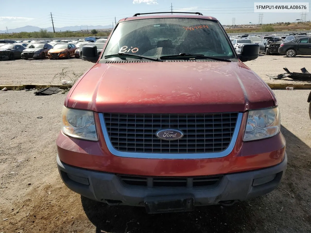 2004 Ford Expedition Xls VIN: 1FMPU14W84LA08676 Lot: 74641014