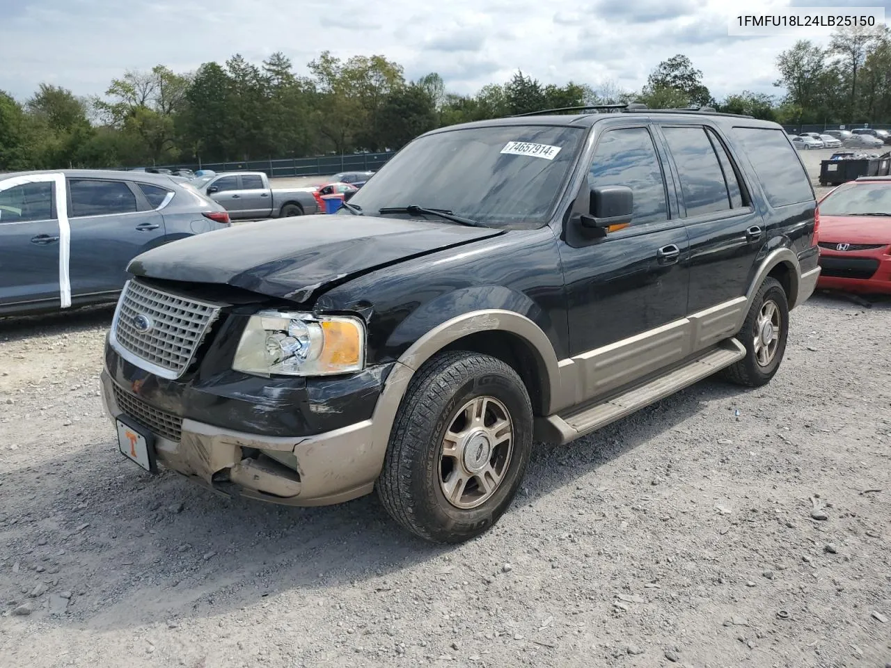 2004 Ford Expedition Eddie Bauer VIN: 1FMFU18L24LB25150 Lot: 74657914