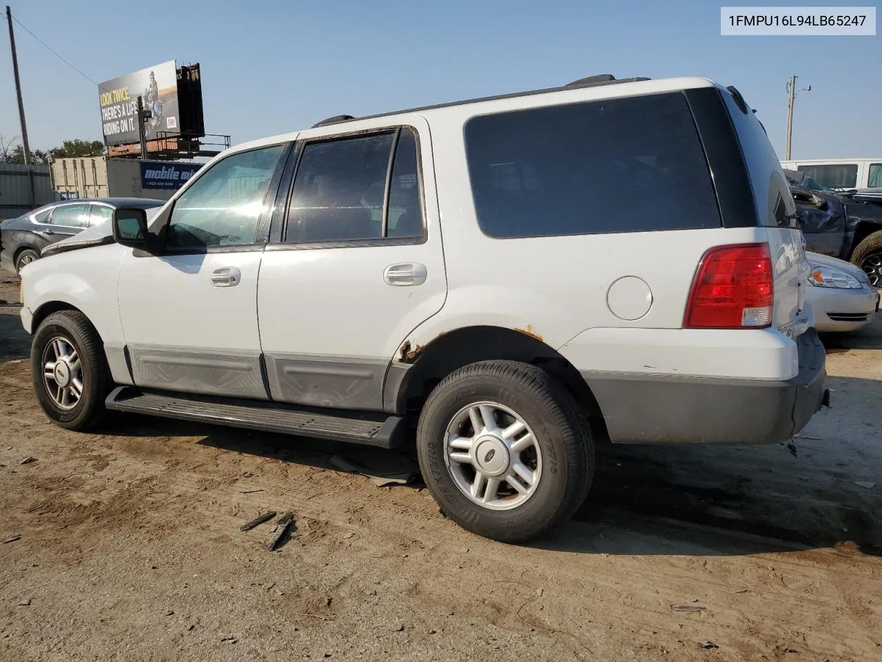 2004 Ford Expedition Xlt VIN: 1FMPU16L94LB65247 Lot: 74740194