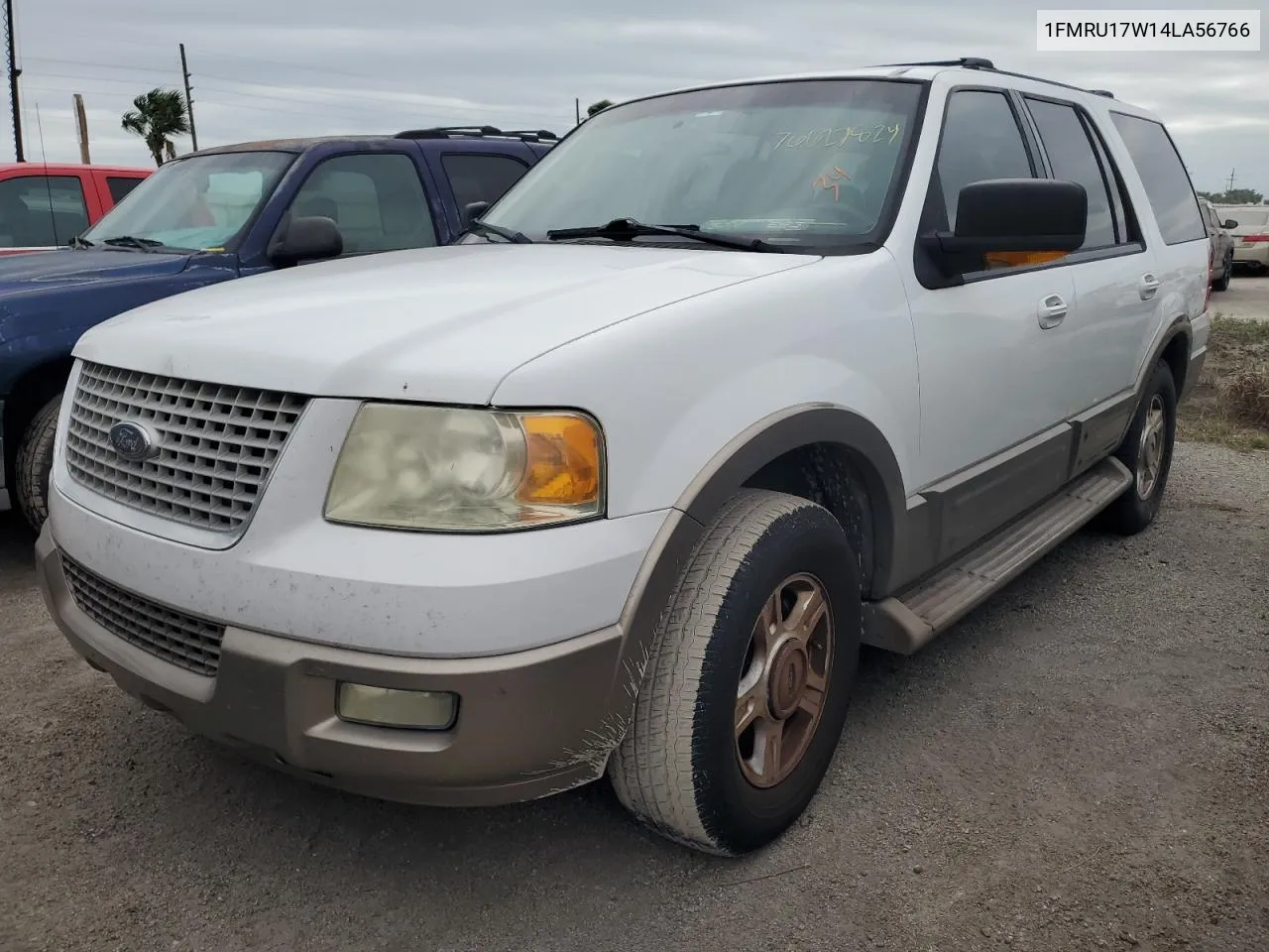 2004 Ford Expedition Eddie Bauer VIN: 1FMRU17W14LA56766 Lot: 76627824