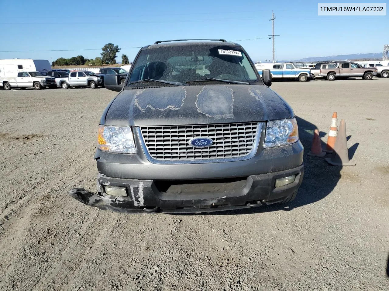 2004 Ford Expedition Xlt VIN: 1FMPU16W44LA07232 Lot: 76773114