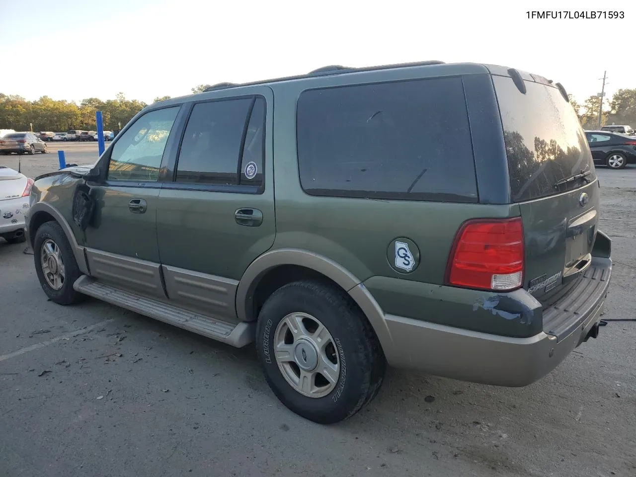 2004 Ford Expedition Eddie Bauer VIN: 1FMFU17L04LB71593 Lot: 77037754