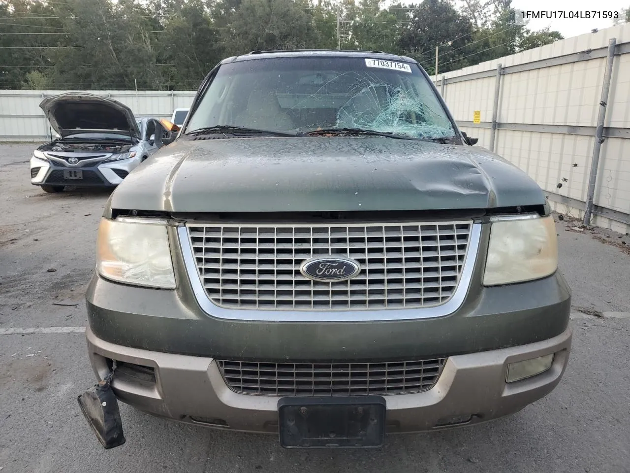 2004 Ford Expedition Eddie Bauer VIN: 1FMFU17L04LB71593 Lot: 77037754