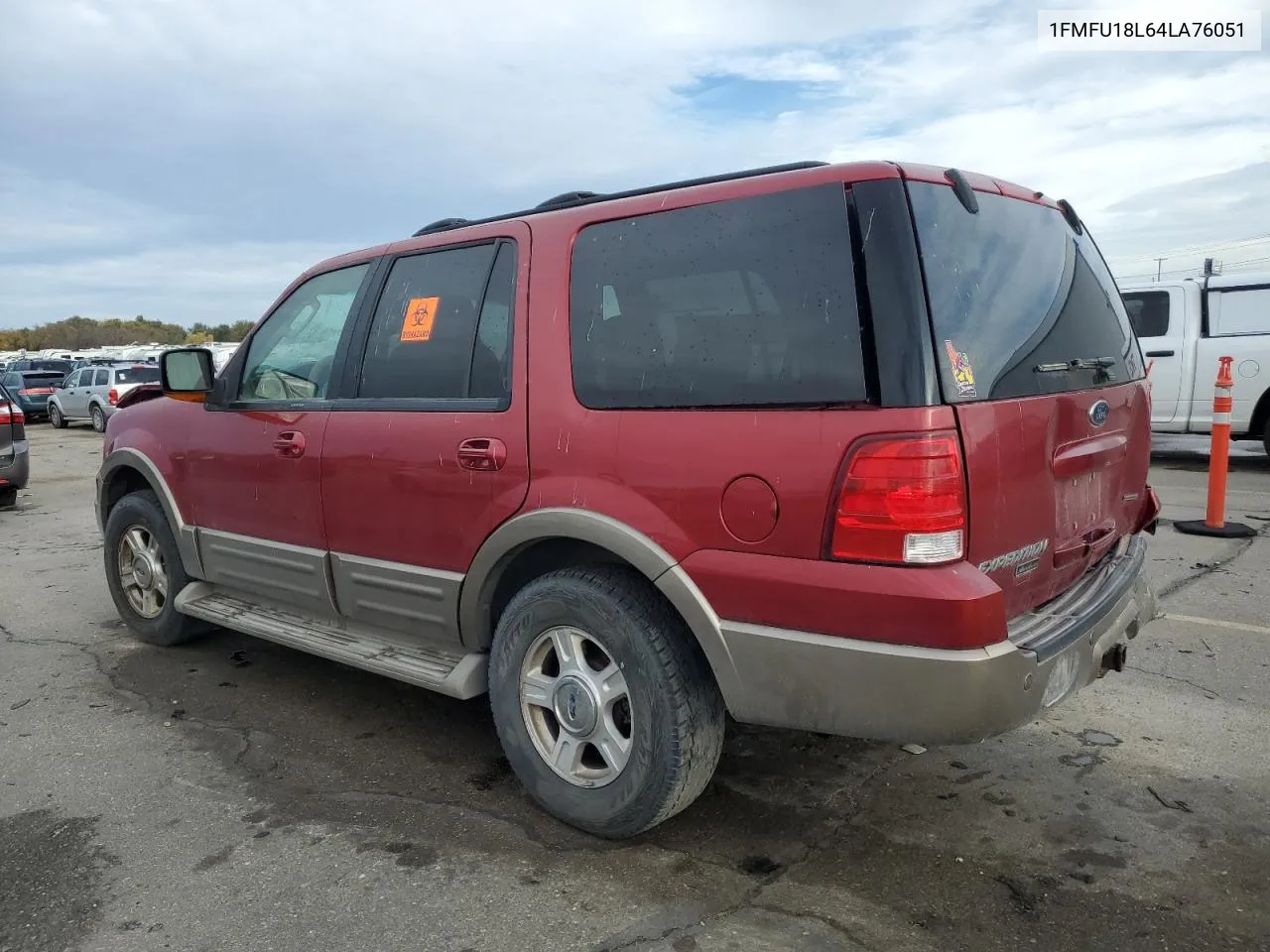 2004 Ford Expedition Eddie Bauer VIN: 1FMFU18L64LA76051 Lot: 77078034