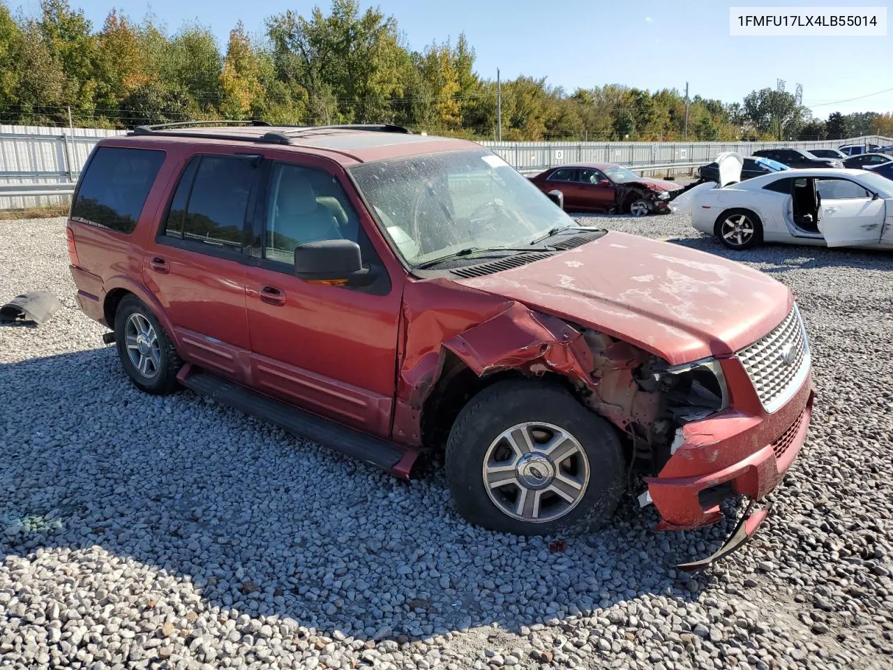 2004 Ford Expedition Eddie Bauer VIN: 1FMFU17LX4LB55014 Lot: 77963814