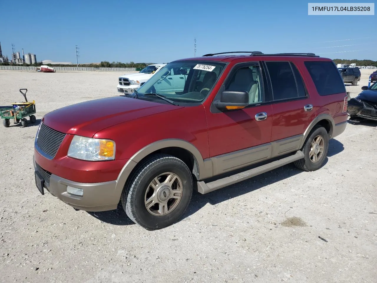 2004 Ford Expedition Eddie Bauer VIN: 1FMFU17L04LB35208 Lot: 78776254