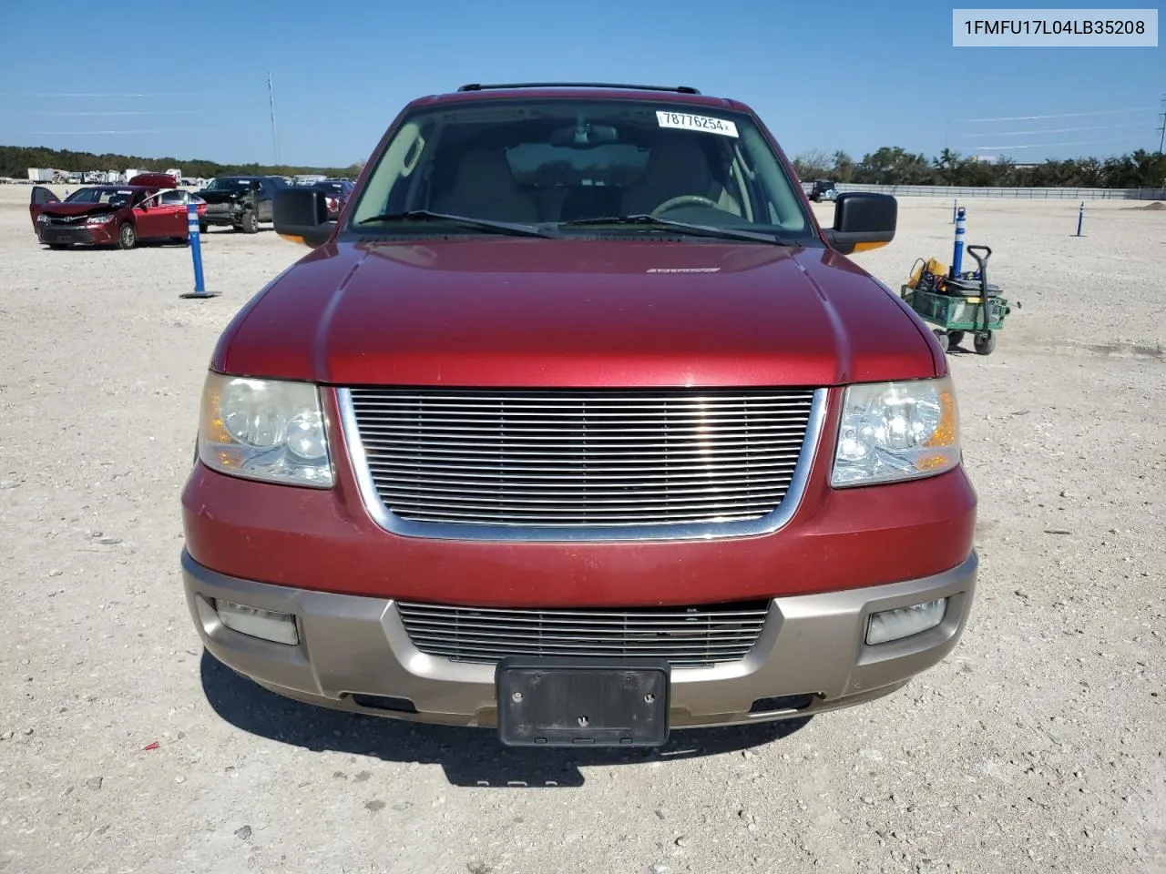 2004 Ford Expedition Eddie Bauer VIN: 1FMFU17L04LB35208 Lot: 78776254