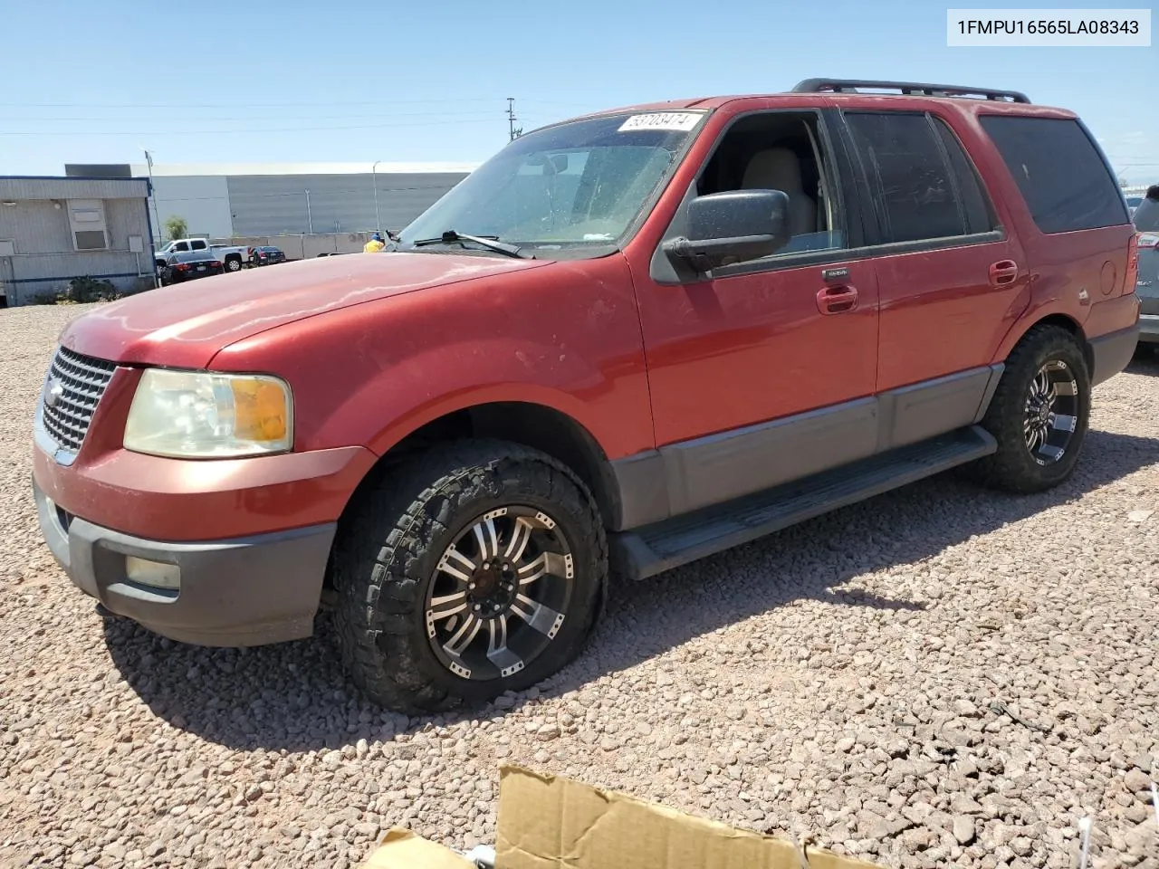 2005 Ford Expedition Xlt VIN: 1FMPU16565LA08343 Lot: 53703474