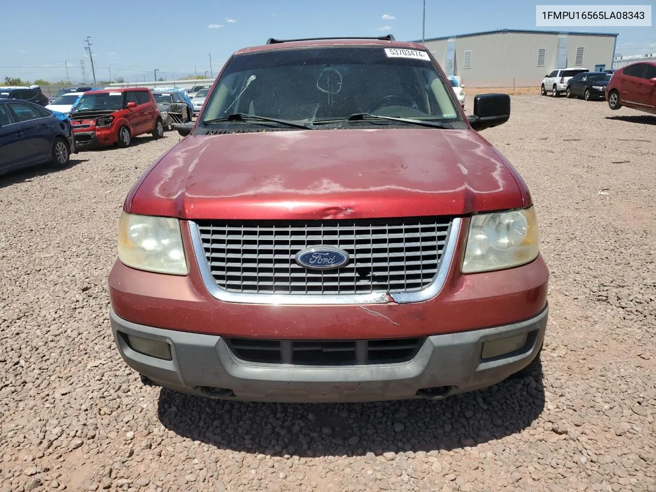 2005 Ford Expedition Xlt VIN: 1FMPU16565LA08343 Lot: 53703474