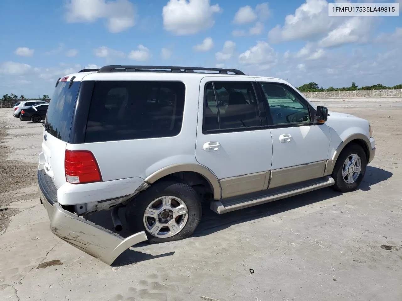 2005 Ford Expedition Eddie Bauer VIN: 1FMFU17535LA49815 Lot: 67407604