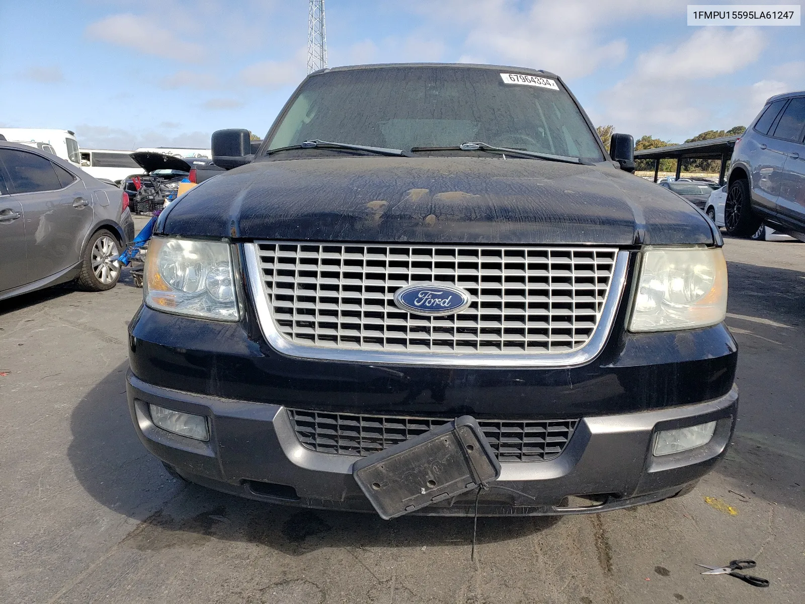 2005 Ford Expedition Xlt VIN: 1FMPU15595LA61247 Lot: 67964334