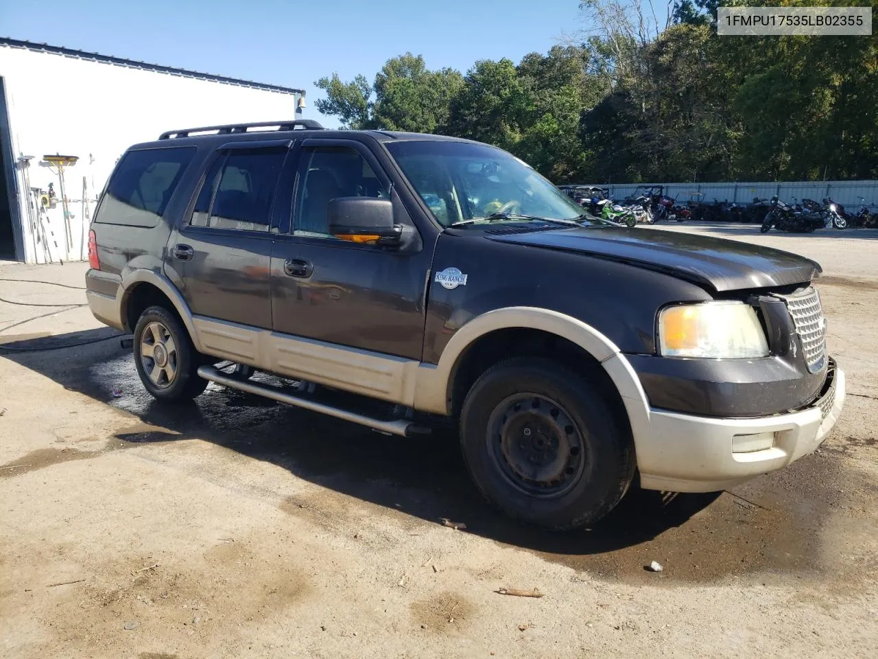 2005 Ford Expedition Eddie Bauer VIN: 1FMPU17535LB02355 Lot: 74952024