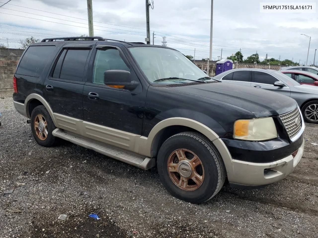 2005 Ford Expedition Eddie Bauer VIN: 1FMPU17515LA16171 Lot: 76392504