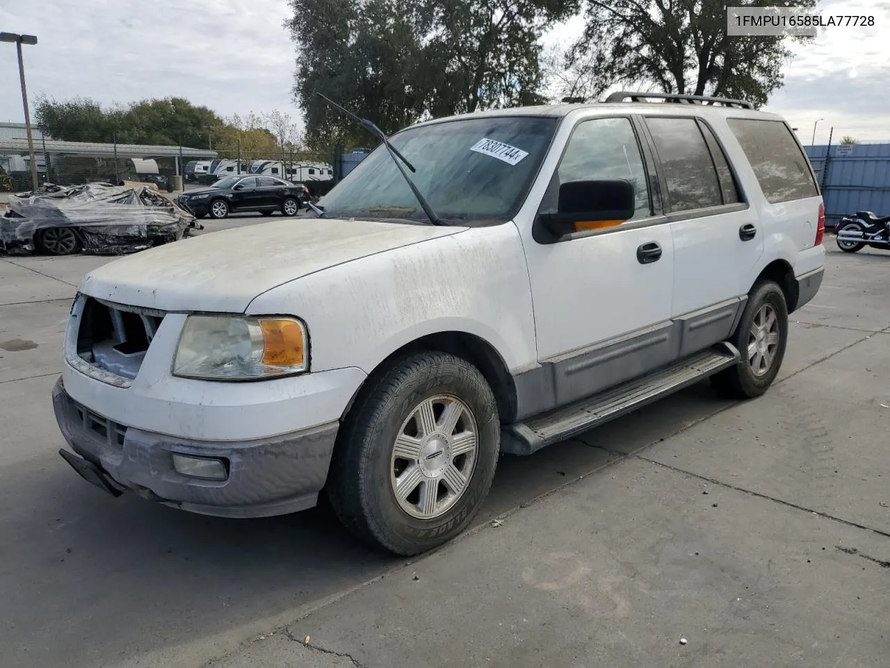 2005 Ford Expedition Xlt VIN: 1FMPU16585LA77728 Lot: 78307744