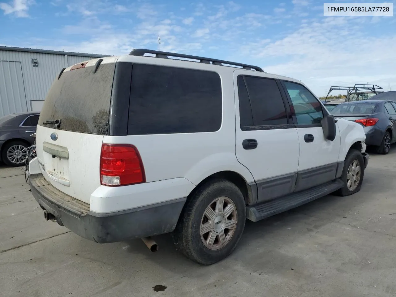 2005 Ford Expedition Xlt VIN: 1FMPU16585LA77728 Lot: 78307744