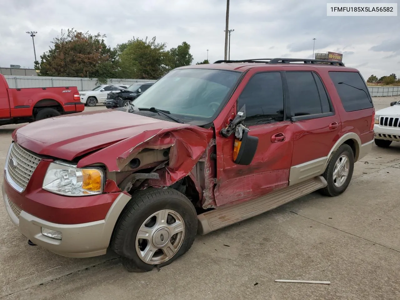 2005 Ford Expedition Eddie Bauer VIN: 1FMFU185X5LA56582 Lot: 78509044