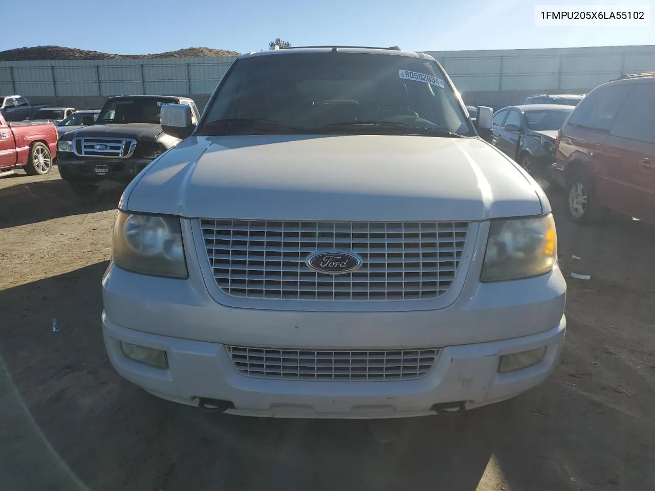 2006 Ford Expedition Limited VIN: 1FMPU205X6LA55102 Lot: 80582034