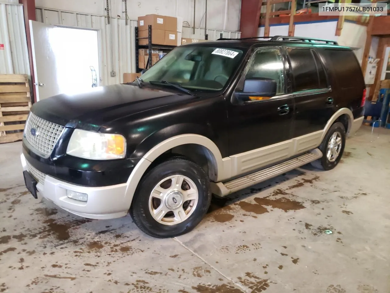 2006 Ford Expedition Eddie Bauer VIN: 1FMPU17576LB01033 Lot: 80827864