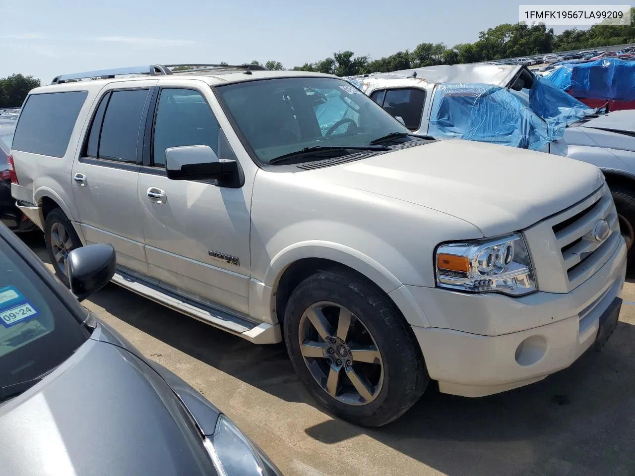 2007 Ford Expedition El Limited VIN: 1FMFK19567LA99209 Lot: 65797724