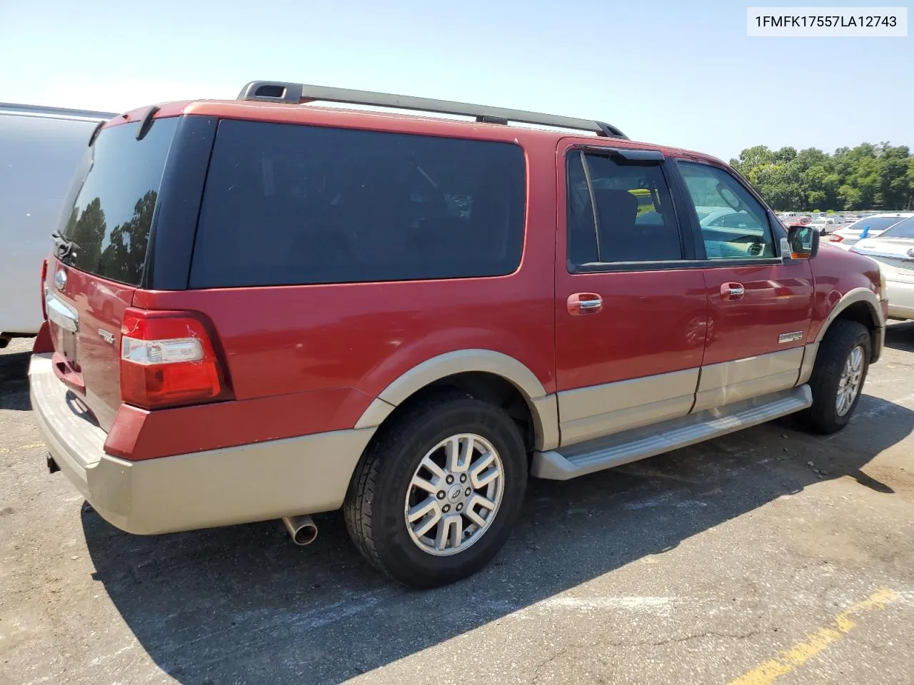 2007 Ford Expedition El Eddie Bauer VIN: 1FMFK17557LA12743 Lot: 66068014