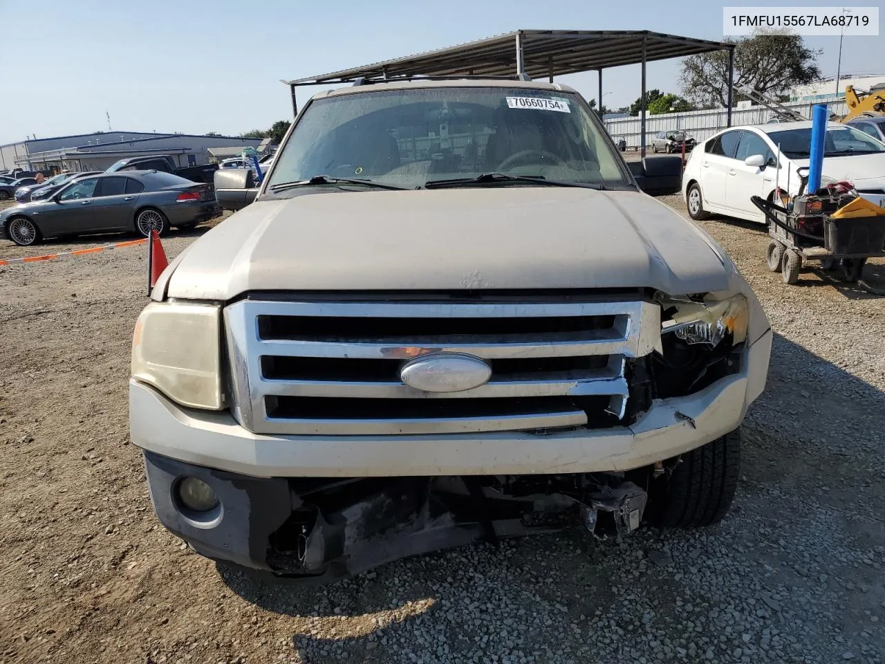 2007 Ford Expedition Xlt VIN: 1FMFU15567LA68719 Lot: 70660754