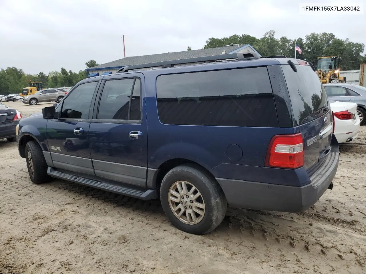 2007 Ford Expedition El Xlt VIN: 1FMFK155X7LA33042 Lot: 71012764