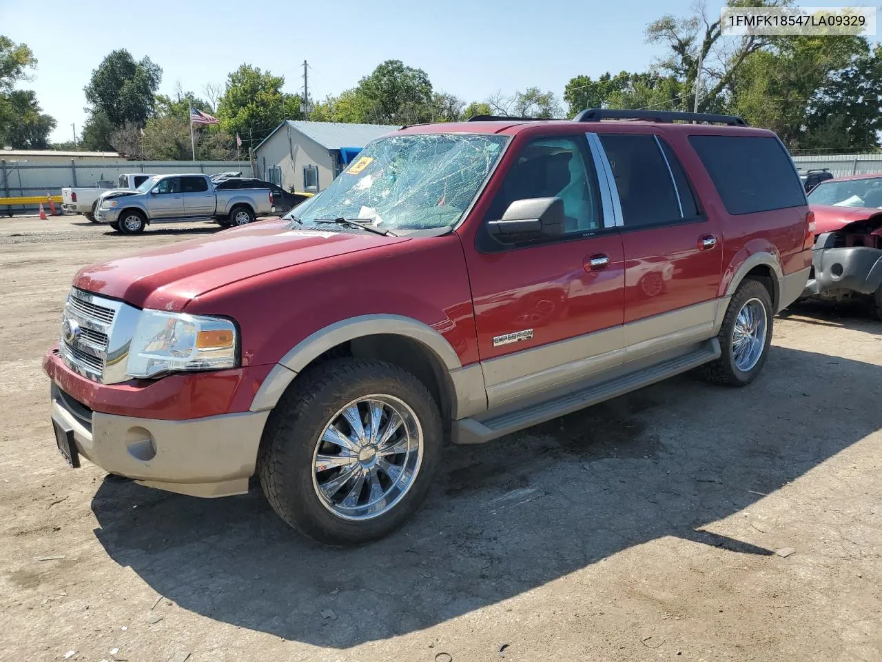 2007 Ford Expedition El Eddie Bauer VIN: 1FMFK18547LA09329 Lot: 71934404