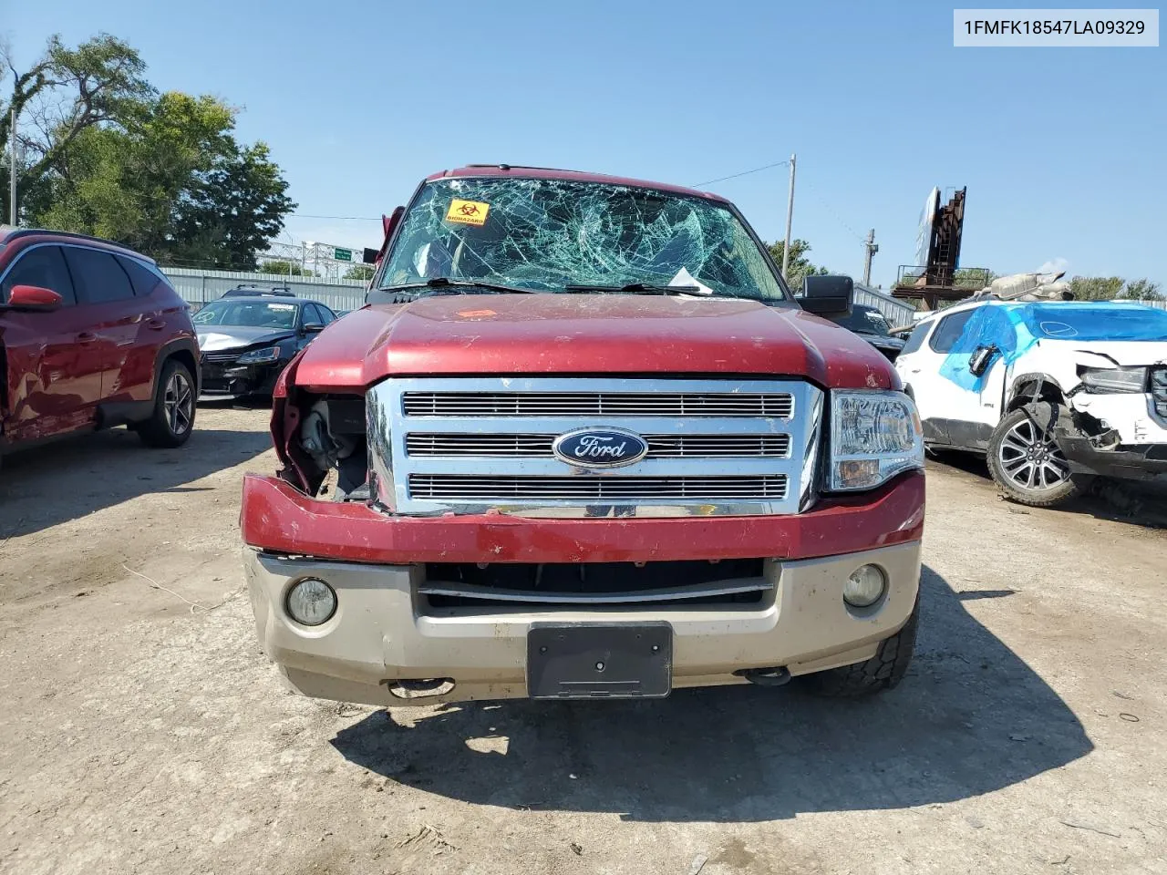 2007 Ford Expedition El Eddie Bauer VIN: 1FMFK18547LA09329 Lot: 71934404