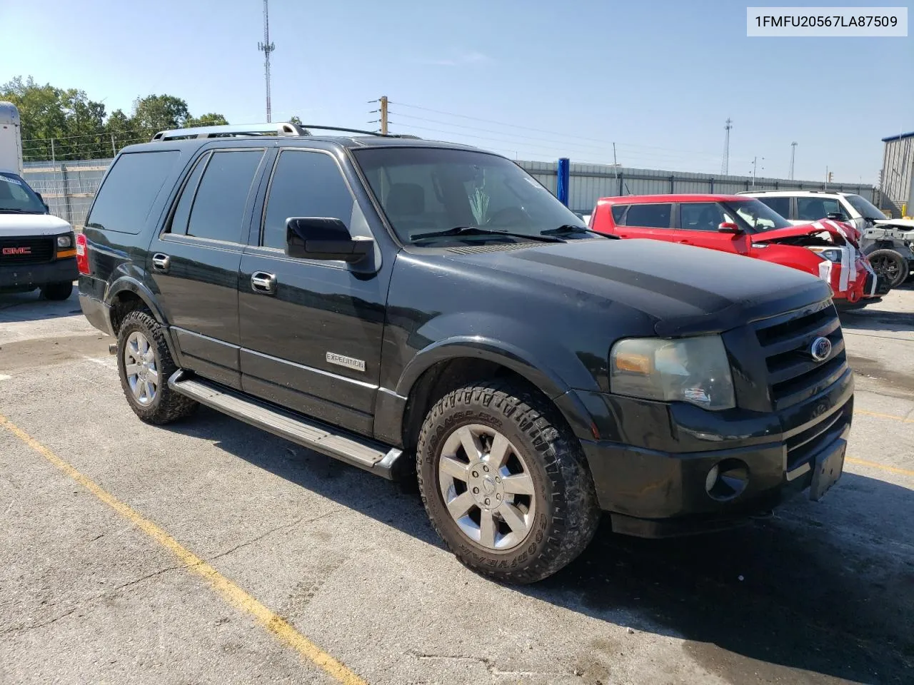 2007 Ford Expedition Limited VIN: 1FMFU20567LA87509 Lot: 72143554