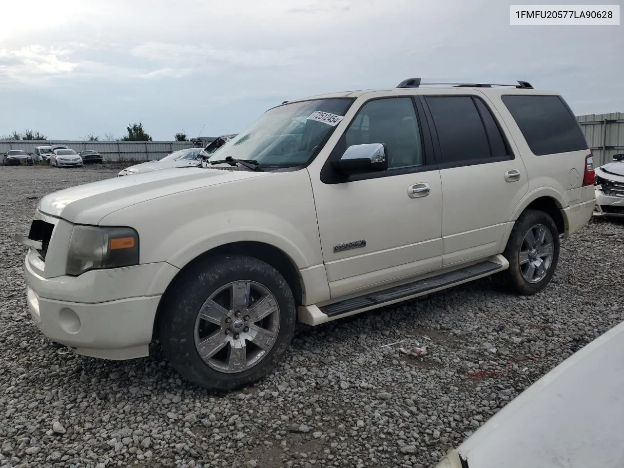 2007 Ford Expedition Limited VIN: 1FMFU20577LA90628 Lot: 72512454