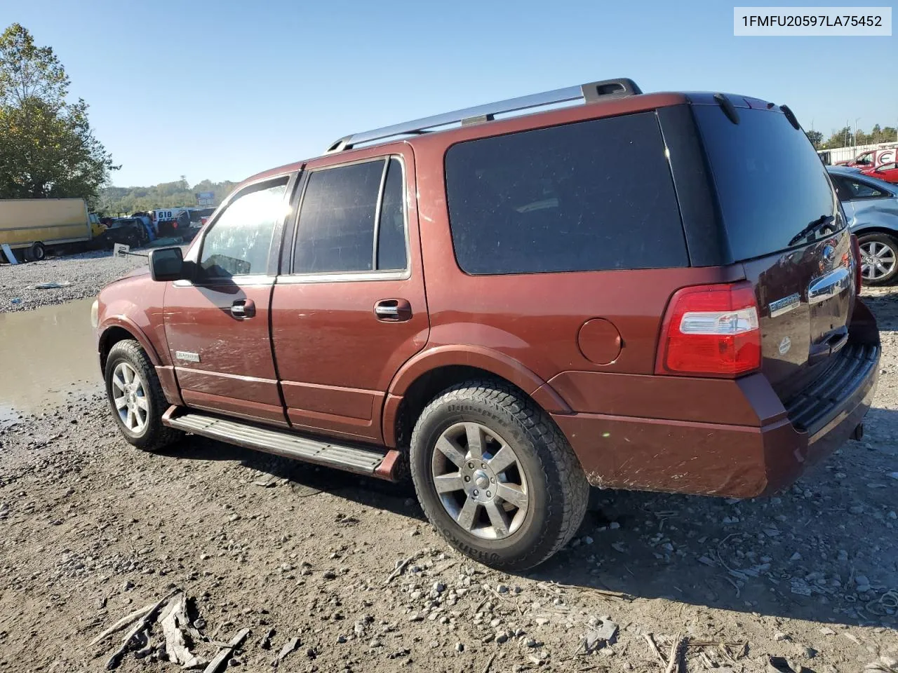 2007 Ford Expedition Limited VIN: 1FMFU20597LA75452 Lot: 73545074