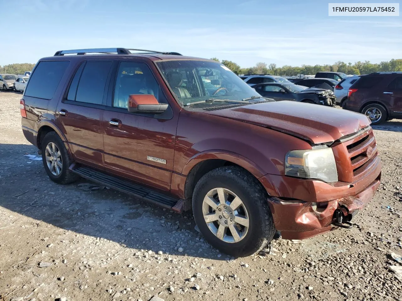 2007 Ford Expedition Limited VIN: 1FMFU20597LA75452 Lot: 73545074